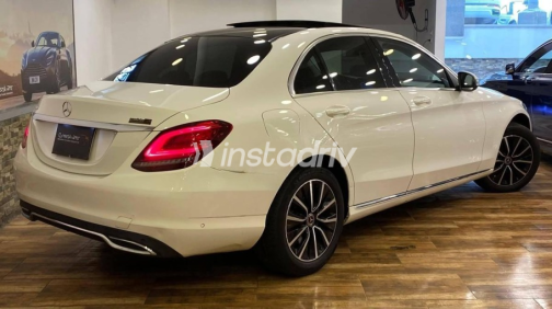 Mercedes C 200 2020 White Automatic Used for Sale in Heliopolis - 5