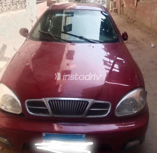 Daewoo Lanos 2006 Dark Red Automatic Used for Sale in Cairo - 1