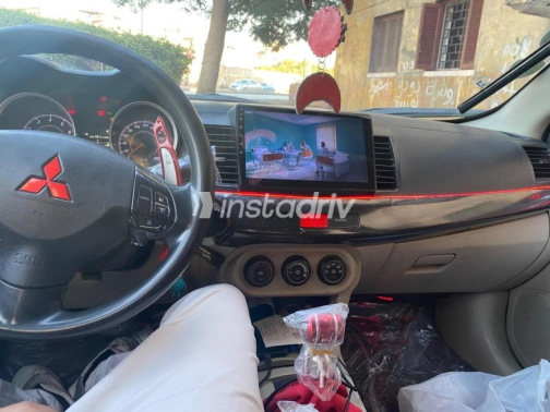 Mitsubishi Lancer EX Shark 2008 Blue Automatic Used for Sale in Cairo - 9