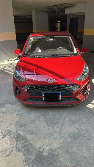 Hyundai I10 2022 Red Automatic Used for Sale in Greater Cairo ( Cairo + Giza)