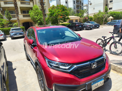 هوندا CRV 2021 أحمر أوتوماتيك مستعملة للبيع في القاهرة الكبرى ( القاهرة - الجيزة) - 3