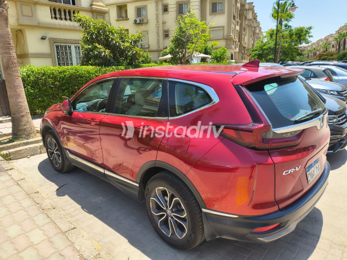 هوندا CRV 2021 أحمر أوتوماتيك مستعملة للبيع في القاهرة الكبرى ( القاهرة - الجيزة) - 4