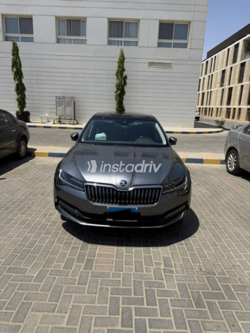 Skoda Superb 2023 Gray Automatic Used for Sale in 6 October - 1