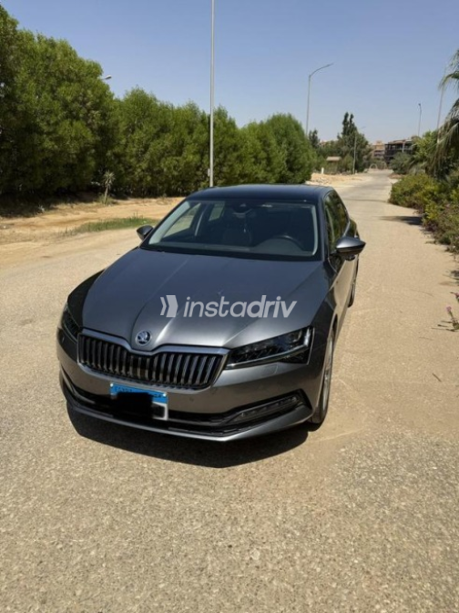 Skoda Superb 2023 Gray Automatic Used for Sale in 6 October - 4