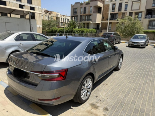 Skoda Superb 2023 Gray Automatic Used for Sale in 6 October - 5