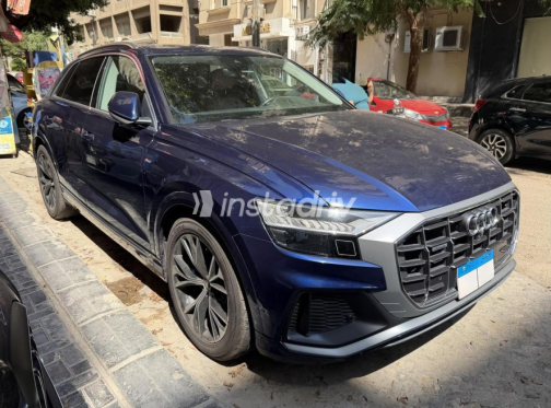 Audi Q8 2023 Dark Blue Automatic Used for Sale in Heliopolis - 2