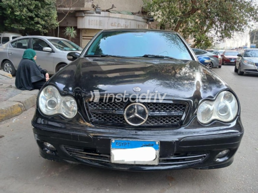 مرسيدس C 230 2007 أسود أوتوماتيك مستعملة للبيع في القاهرة الكبرى ( القاهرة - الجيزة) - 1
