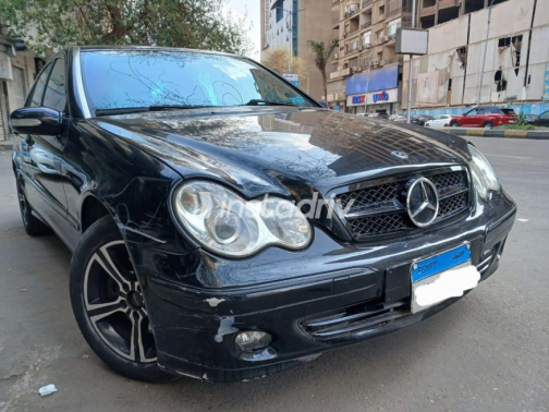 مرسيدس C 230 2007 أسود أوتوماتيك مستعملة للبيع في القاهرة الكبرى ( القاهرة - الجيزة) - 3