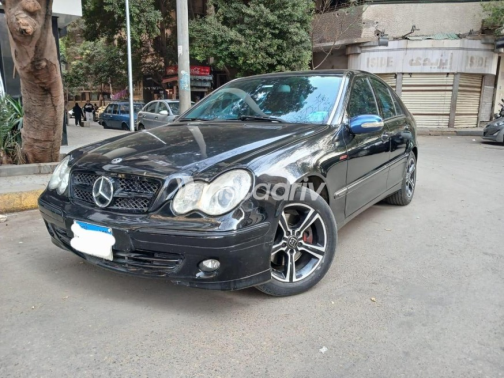 مرسيدس C 230 2007 أسود أوتوماتيك مستعملة للبيع في القاهرة الكبرى ( القاهرة - الجيزة) - 9