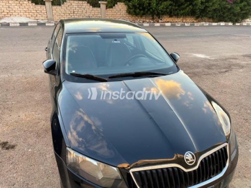 Skoda Octavia A7 2015 Black Automatic Used for Sale in Giza - 1
