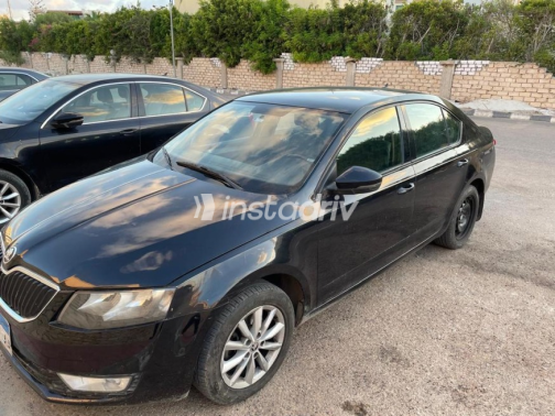 Skoda Octavia A7 2015 Black Automatic Used for Sale in Giza - 3