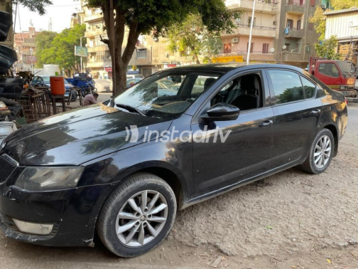 Skoda Octavia A7 2015 Black Automatic Used for Sale in Giza - 5