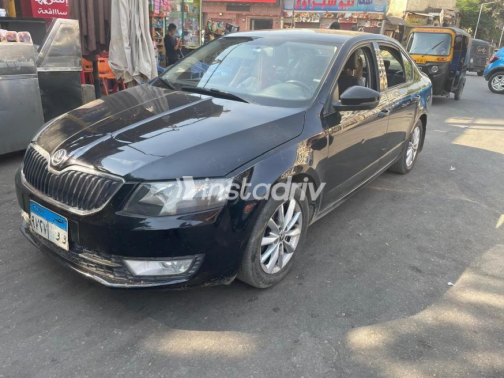 Skoda Octavia A7 2015 Black Automatic Used for Sale in Giza - 7