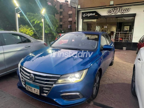 ام جى 5 2021 أزرق غامق أوتوماتيك مستعملة للبيع في مدينة نصر - 2