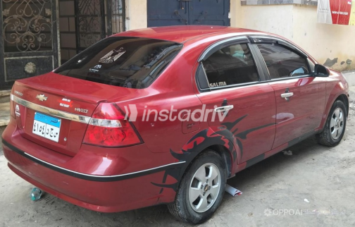 Chevrolet Aveo 2020 Red Automatic Used for Sale in Alexandria - 3