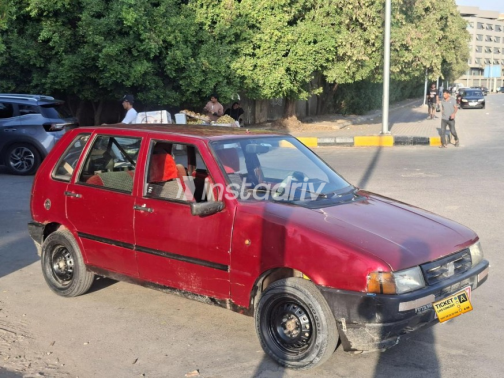 Fiat Uno 1994 Red Automatic Used for Sale in El Haram - 2