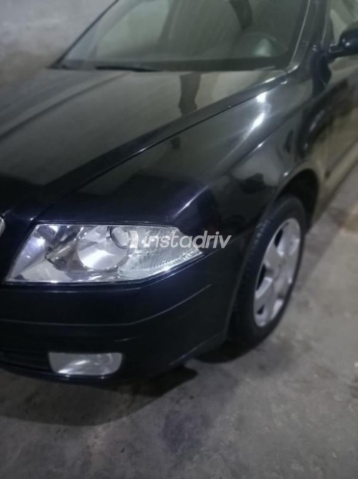 سكودا اوكتافيا A5 2009 أسود أوتوماتيك مستعملة للبيع في المحلة - 8