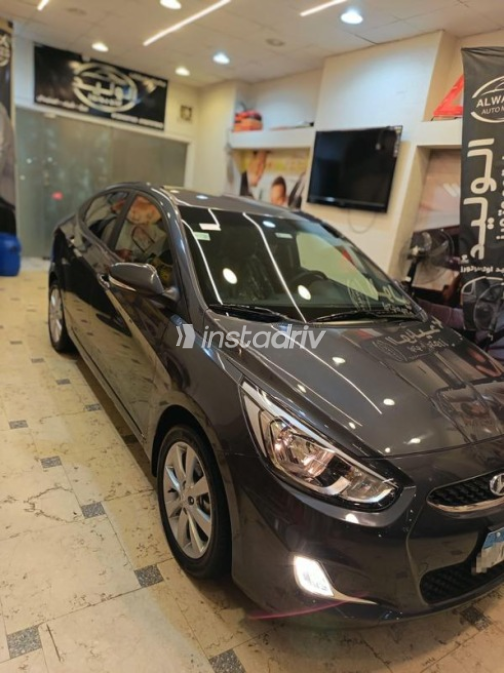 Hyundai Accent RB 2025 White Automatic Used for Sale in Greater Cairo ( Cairo + Giza) - 1