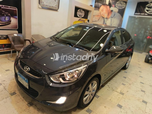Hyundai Accent RB 2025 White Automatic Used for Sale in Greater Cairo ( Cairo + Giza) - 3