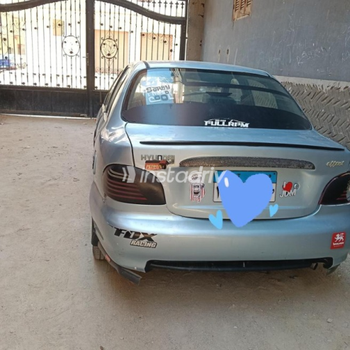 Hyundai Accent 2006 Blue Automatic Used for Sale in Suez  - 6