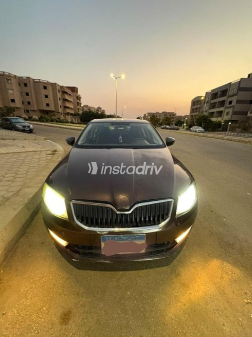 Skoda Octavia A7 2014 Brown Automatic Used for Sale in Cairo - 1