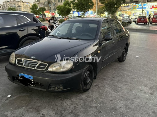 دايو لانوس 2 2004 أسود أوتوماتيك مستعملة للبيع في القاهرة - 4