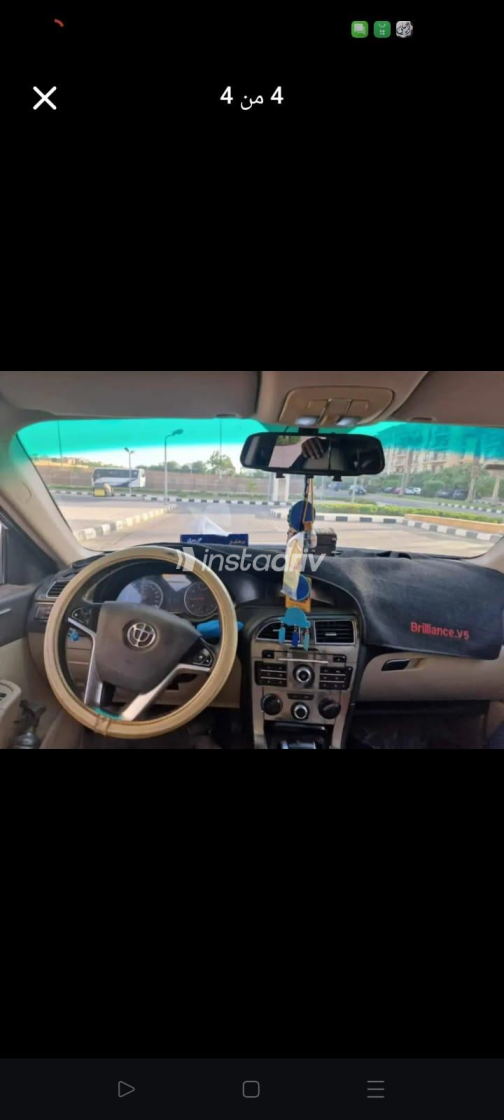 بريليانس V5 2015 أسود أوتوماتيك مستعملة للبيع في القاهرة الكبرى ( القاهرة - الجيزة) - 2