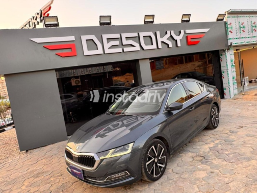 Skoda Octavia 2021 Gray Automatic Used for Sale in Nasr city - 2