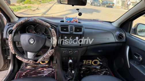 Renault Logan 2016 Gold Automatic Used for Sale in El Haram - 5