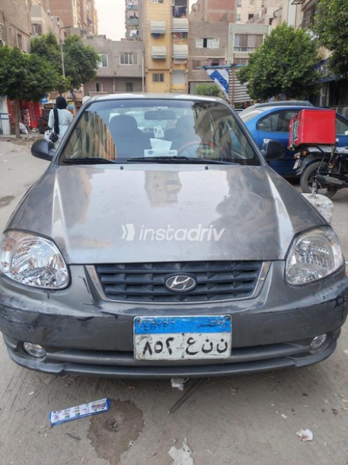 Hyundai Verna 2013 Gray Automatic Used for Sale in Cairo - 1