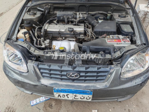 Hyundai Verna 2013 Gray Automatic Used for Sale in Cairo - 10