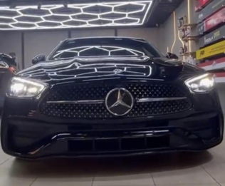 Mercedes C 180 2022 Black Automatic Used for Sale in Cairo