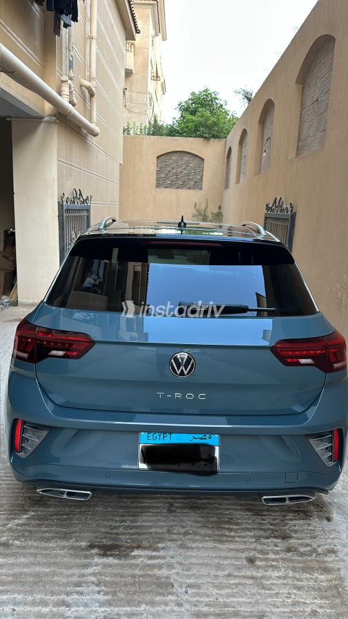 Volkswagen T-Roc 2022 Turquoise Automatic Used for Sale in Greater Cairo ( Cairo + Giza) - 3