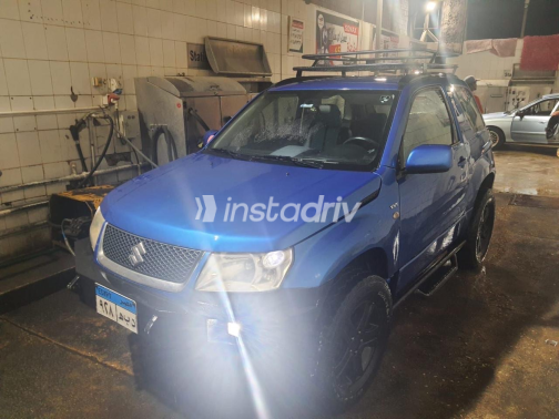Suzuki Grand vitara 2007 Blue Manual Used for Sale in Greater Cairo ( Cairo + Giza) - 6