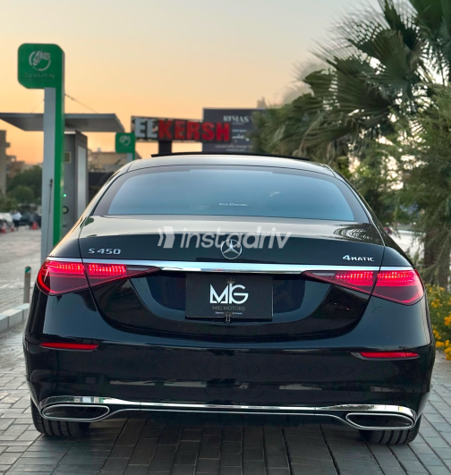 Mercedes S 450 2023 Black Automatic Used for Sale in Greater Cairo ( Cairo + Giza) - 3