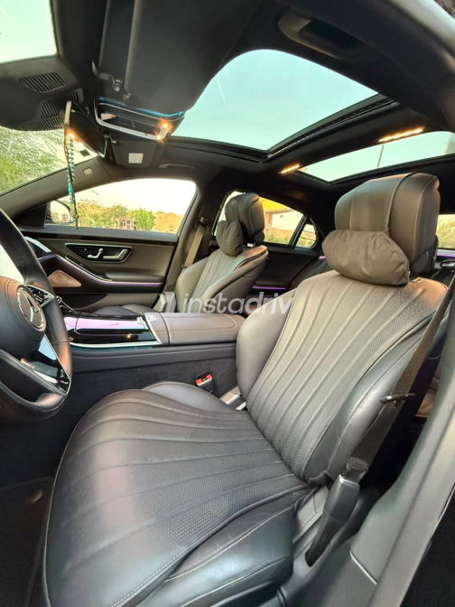 Mercedes S 450 2023 Black Automatic Used for Sale in Greater Cairo ( Cairo + Giza) - 7