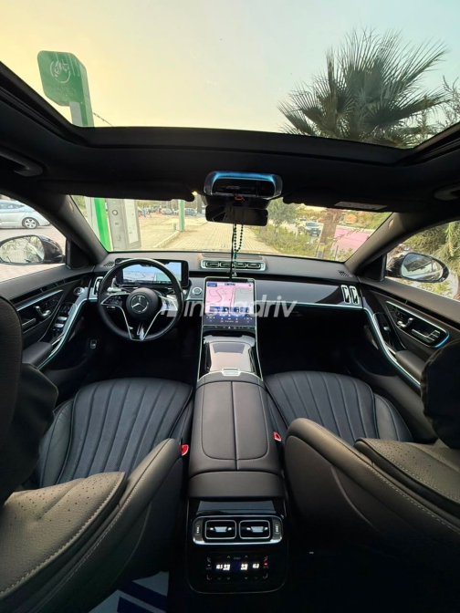 Mercedes S 450 2023 Black Automatic Used for Sale in Greater Cairo ( Cairo + Giza) - 8