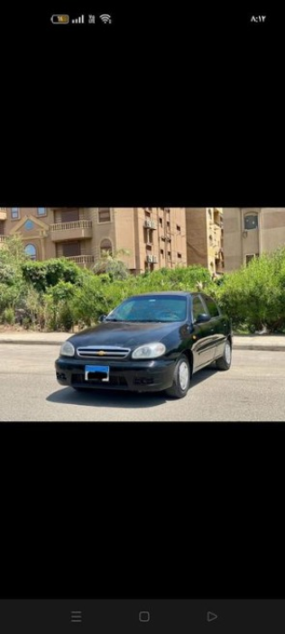 شيفروليه لانوس 2013 أسود أوتوماتيك مستعملة للبيع في القاهرة