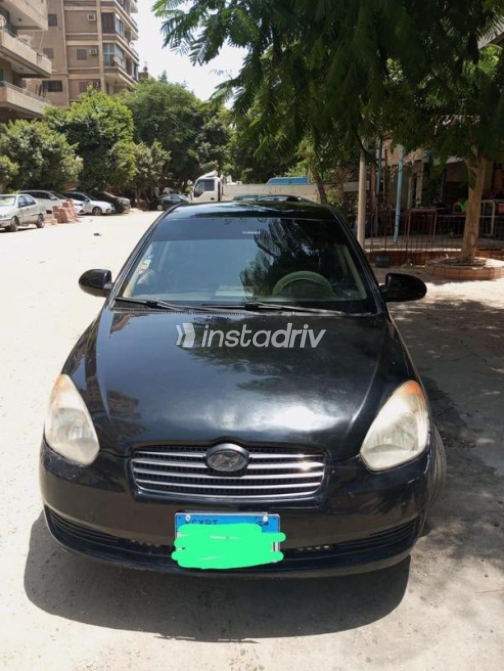 Hyundai Accent 2010 Black Automatic Used for Sale in Greater Cairo ( Cairo + Giza) - 1