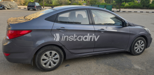 Hyundai Accent RB 2017 Dark Gray Automatic Used for Sale in Greater Cairo ( Cairo + Giza) - 3