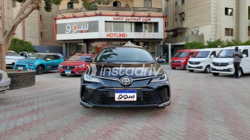 Toyota Corolla 2021 Black Automatic Used for Sale in Maadi - 1