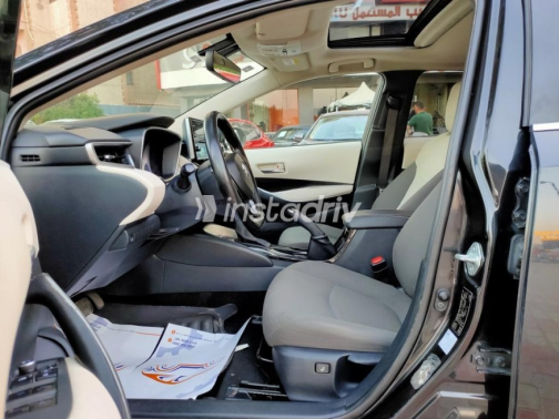 Toyota Corolla 2021 Black Automatic Used for Sale in Maadi - 5