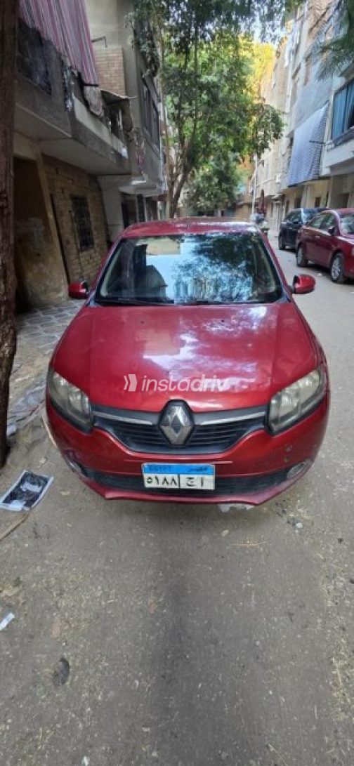 Renault Logan 2017 Red Automatic Used for Sale in Giza - 1