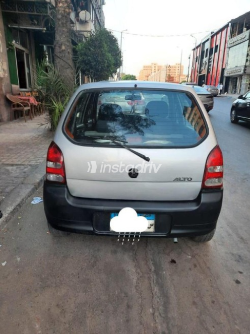 سوزوكى التو 2009 فضي أوتوماتيك مستعملة للبيع في الإسكندرية - 4