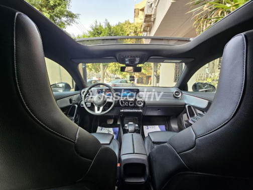 Mercedes CLA 200 2020 Black Automatic Used for Sale in Heliopolis - 2