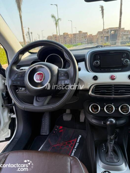 فيات 500 X 2017 أبيض أوتوماتيك مستعملة للبيع في القاهرة الكبرى ( القاهرة - الجيزة) - 3