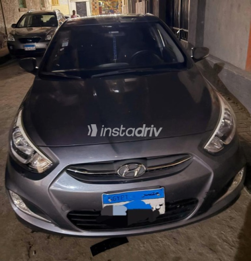 Hyundai Accent RB 2017 Gray Automatic Used for Sale in Alexandria - 1
