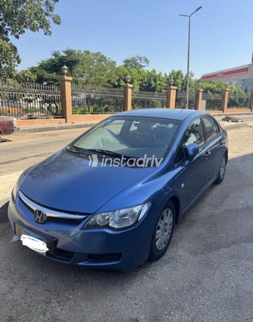 Honda Civic 2008 Blue Automatic Used for Sale in Heliopolis - 1