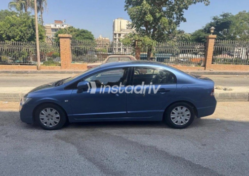 Honda Civic 2008 Blue Automatic Used for Sale in Heliopolis - 3