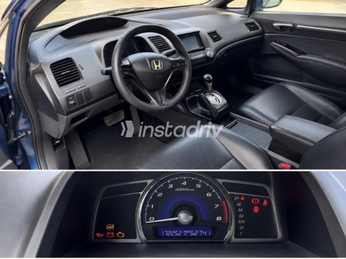Honda Civic 2008 Blue Automatic Used for Sale in Heliopolis - 5